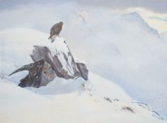 λ Philip Rickman (British 1891-1982), A Deserted Quarry (Golden Eagle)