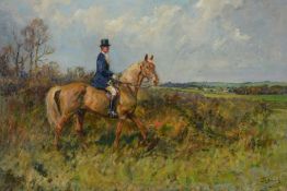 λ Lionel Edwards (British 1878-1966)Captain David Egerton of Dean and Chapter Farm,