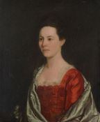 English School (18th century)Portrait of Alicia Tyndall, wife of Thomas Tyndall