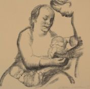 Käthe Kollwitz (German 1867-1945)Mütter gebt von euerm Überfluß!