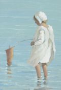 λ Jack Hoggan (Vettriano) (Scottish b.1951)Girl Boating