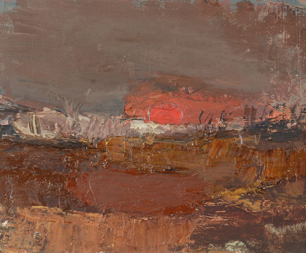 λ Joan Kathleen Harding Eardley (British 1921-1963)Red Sunset, No.2