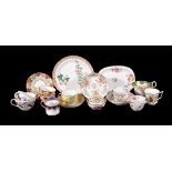 A selection of First Period Wedgwood bone china, circa 1820, including: a two-handled pot-pourri and