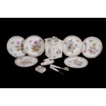 ϒ A selection of mostly German porcelain, various dates 18th/19th centuries