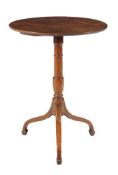 A George III mahogany tripod table