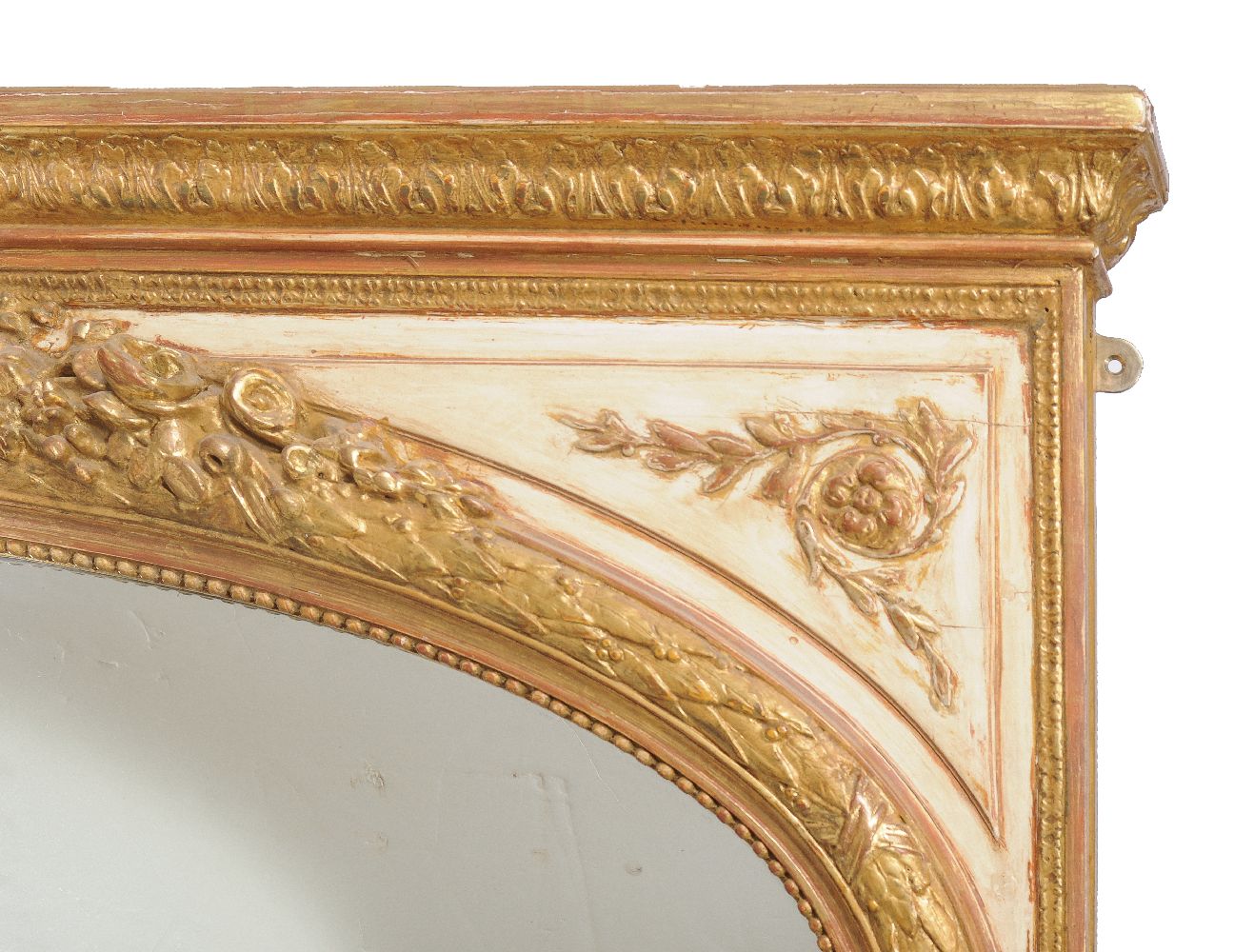 A Victorian giltwood overmantel wall mirror - Image 2 of 2
