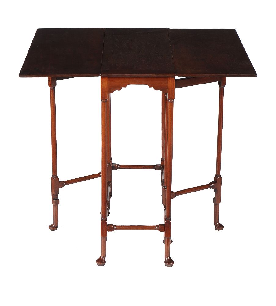 A George III mahogany spider gateleg table - Image 2 of 4
