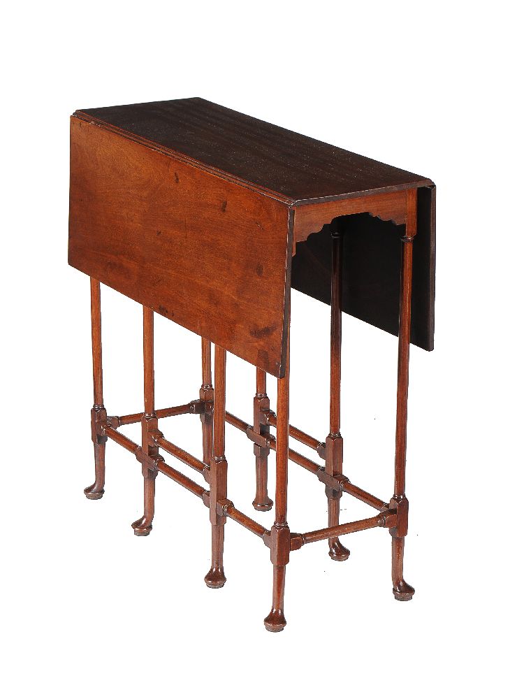 A George III mahogany spider gateleg table - Image 3 of 4