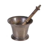 An English leaded bronze mortar