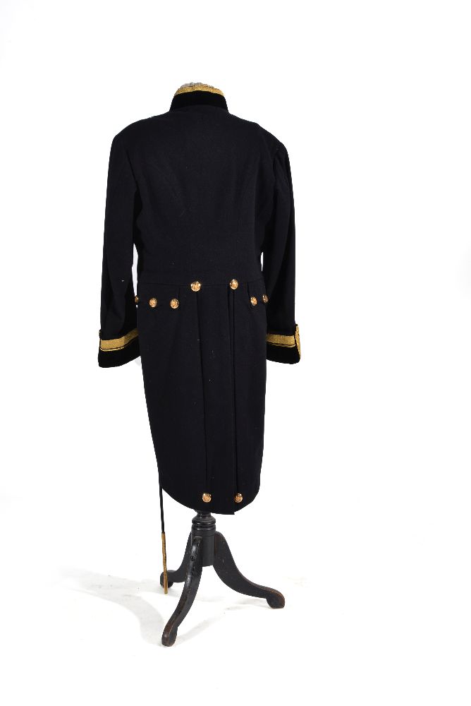 The dress uniform tail-coat and overalls for a Vice Marshal of Her Majesty's Diplomatic Corps, 20th - Image 3 of 4