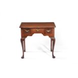 A George II mahogany side table, circa 1750