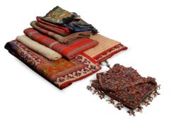 A collection of Indian textiles