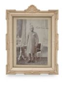ϒ Sir Prabhu Narajan Singh, Maharaja of Benares (ruled 1889-1931) a full length portrait photograph