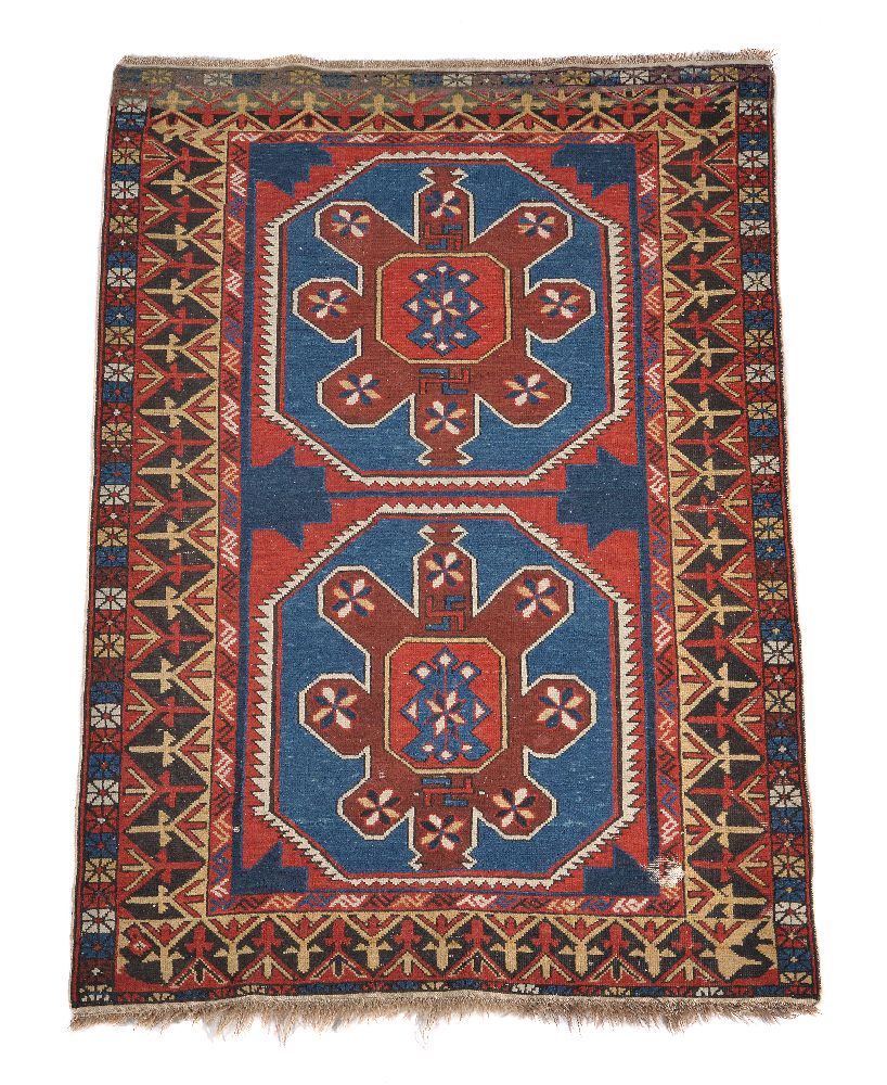 A Kazak rug