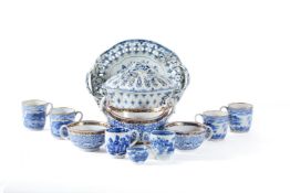 A miscellaneous selection of Worcester and other English porcelain, various dates late 18th/early 19
