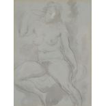 λ Augustus John (British 1878-1961) Seated Nude