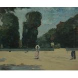 Sir Gerald Festus Kelly (British 1879-1972) In the Luxembourg Gardens