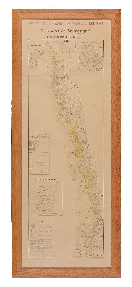 L Larmat - Map - Les Vins de Bourgogne