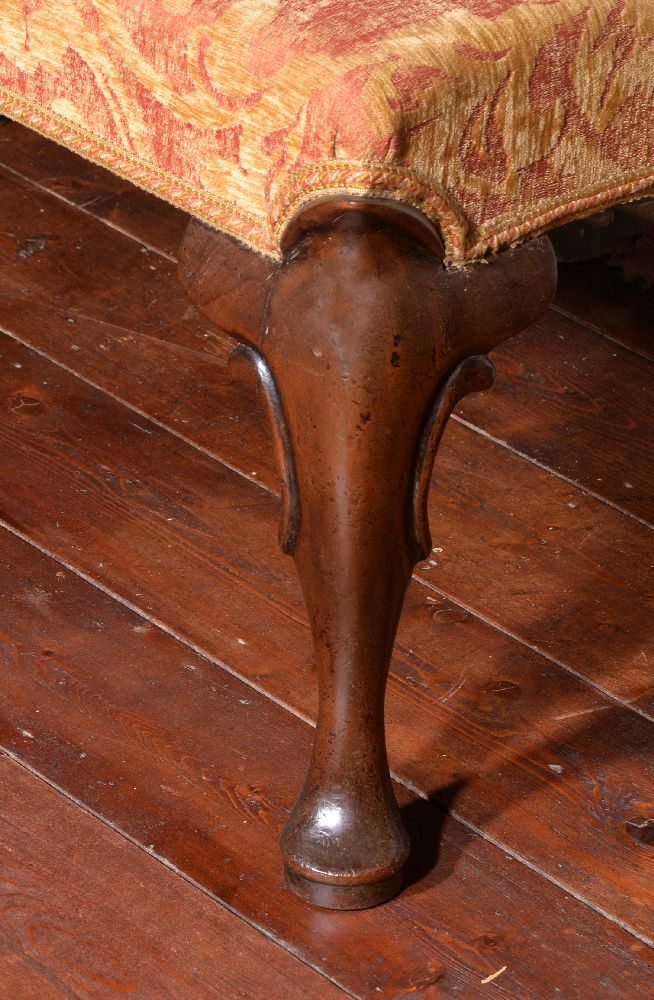 A pair of mahogany stools - Image 4 of 4