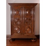 A French walnut armoire