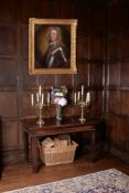 A George III mahogany serving table, circa 1770