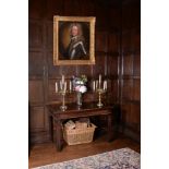 A George III mahogany serving table, circa 1770