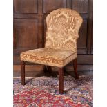 A George III mahogany side chair, circa 1770