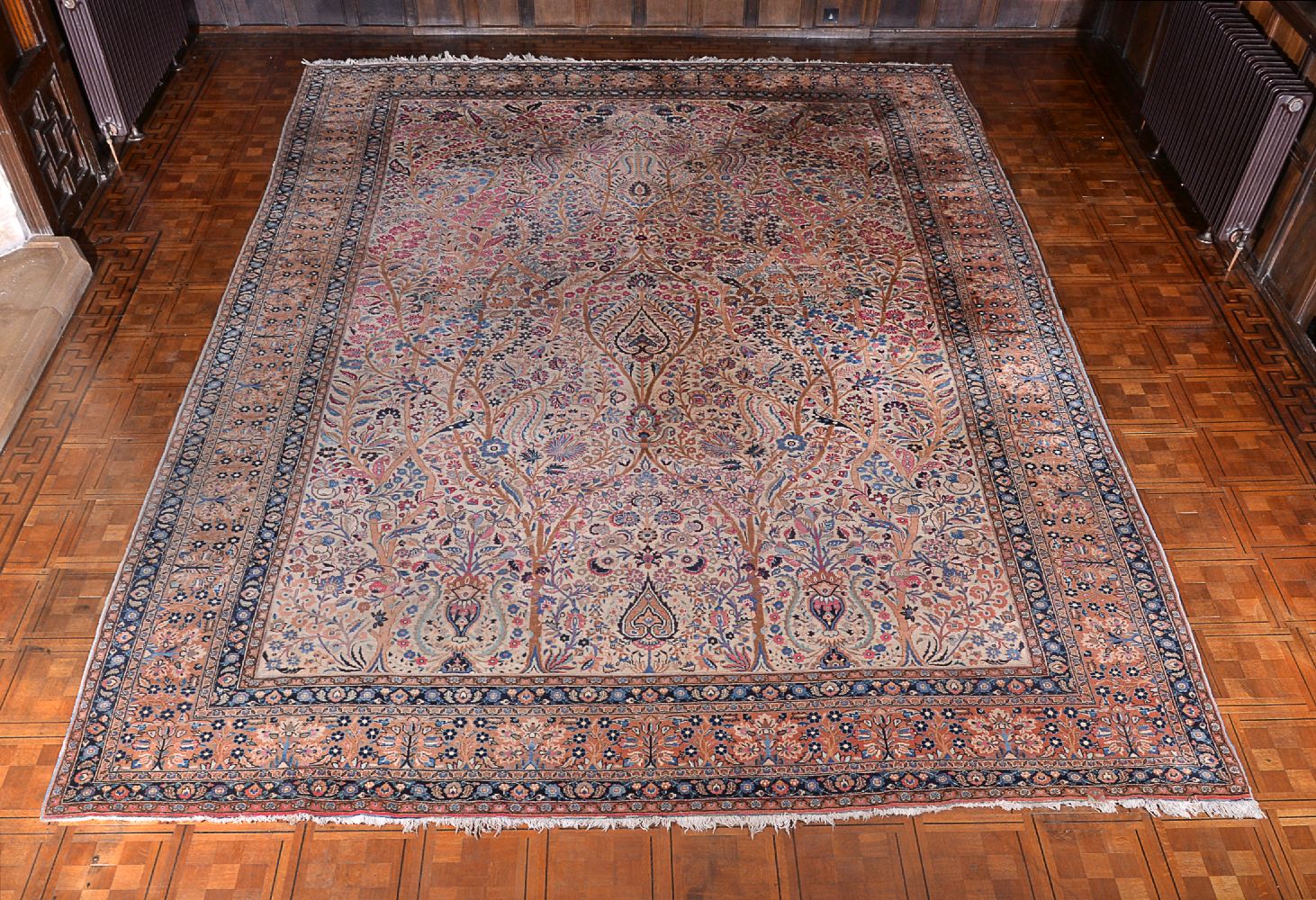 A Tabriz carpet