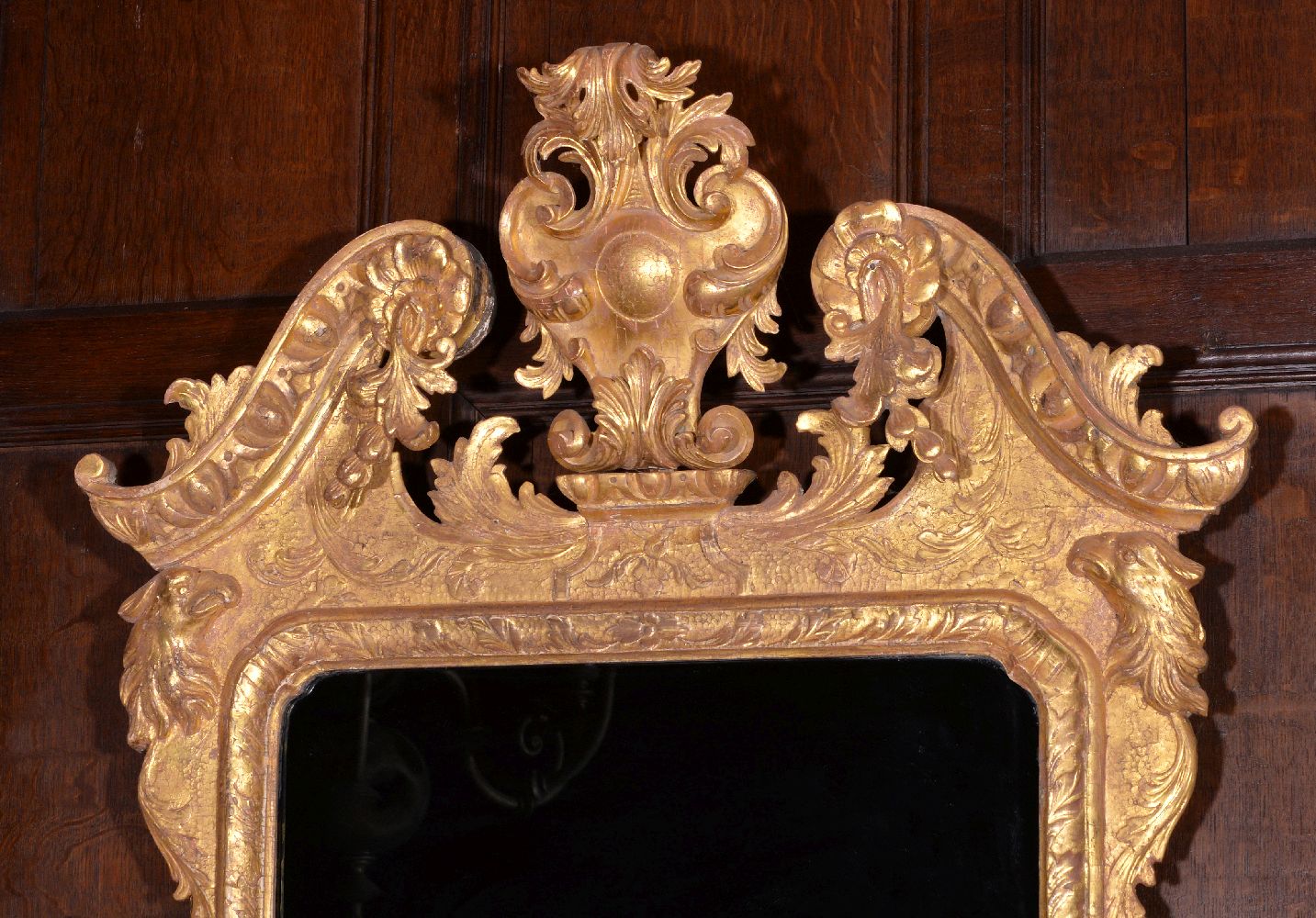 A George I giltwood wall mirror, circa 1720 - Image 2 of 2