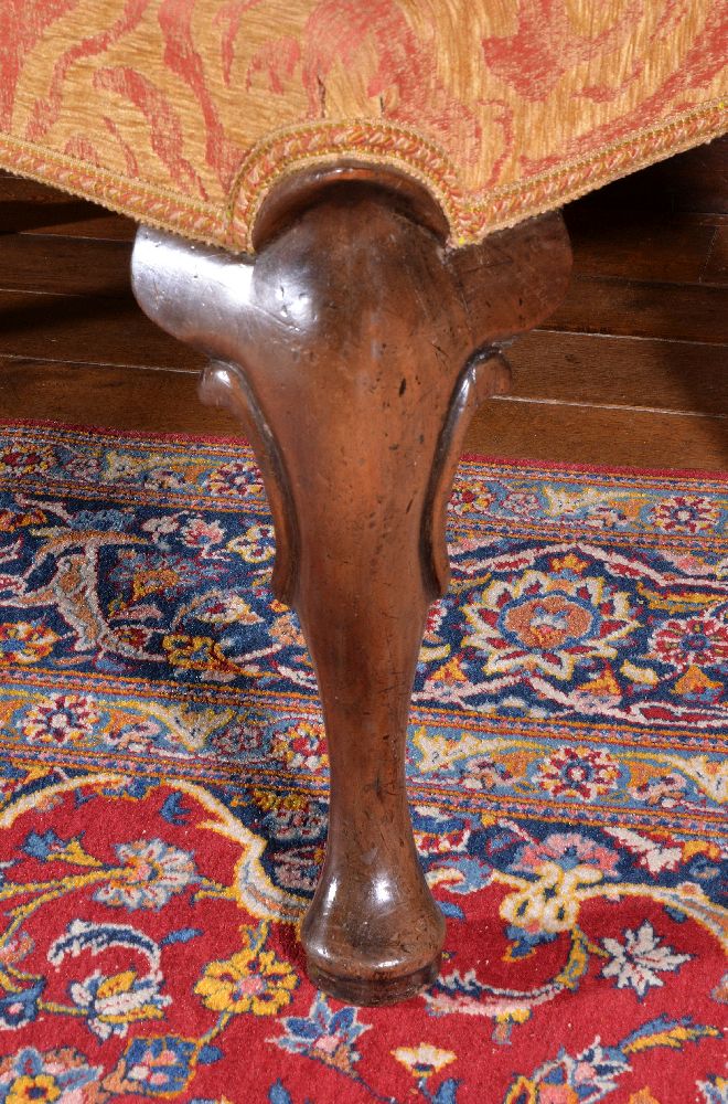 A pair of mahogany stools - Image 3 of 4