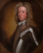 Sir Godfrey Kneller (German 1646-1723) Portrait of Gentleman in armour, possibly 1st Viscount Boyner