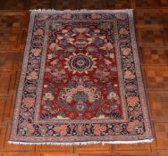 A Kirman rug