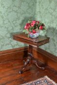 A George III mahogany reading table, circa 1770