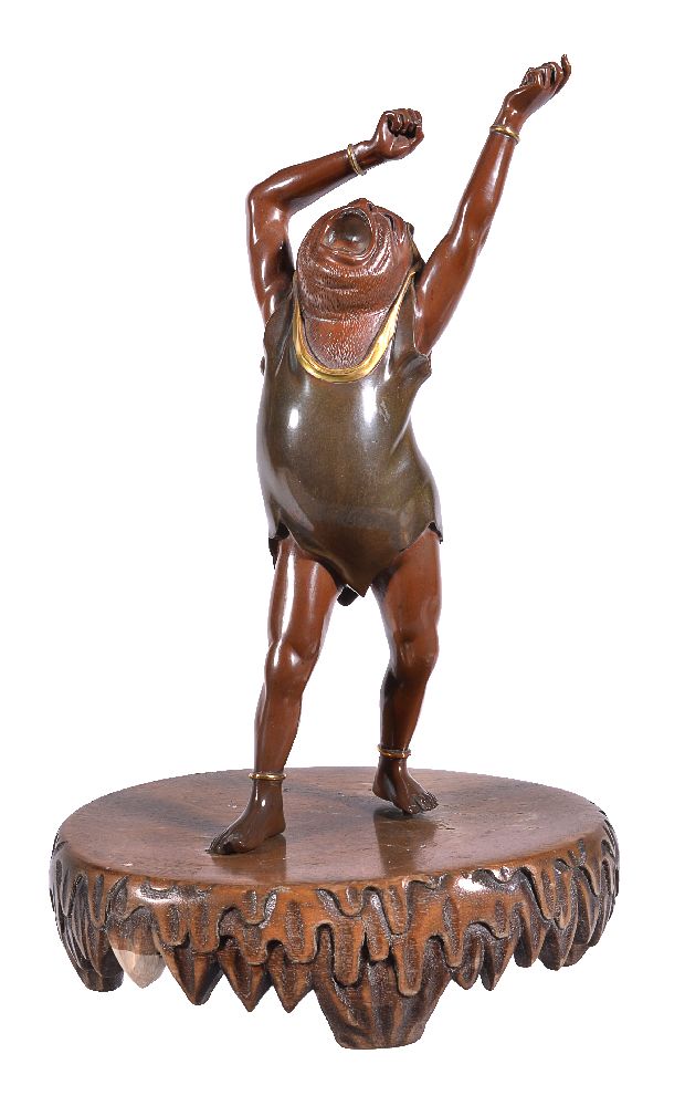 Miya-O Style: A Japanese Parcel Gilt Figure of Daruma