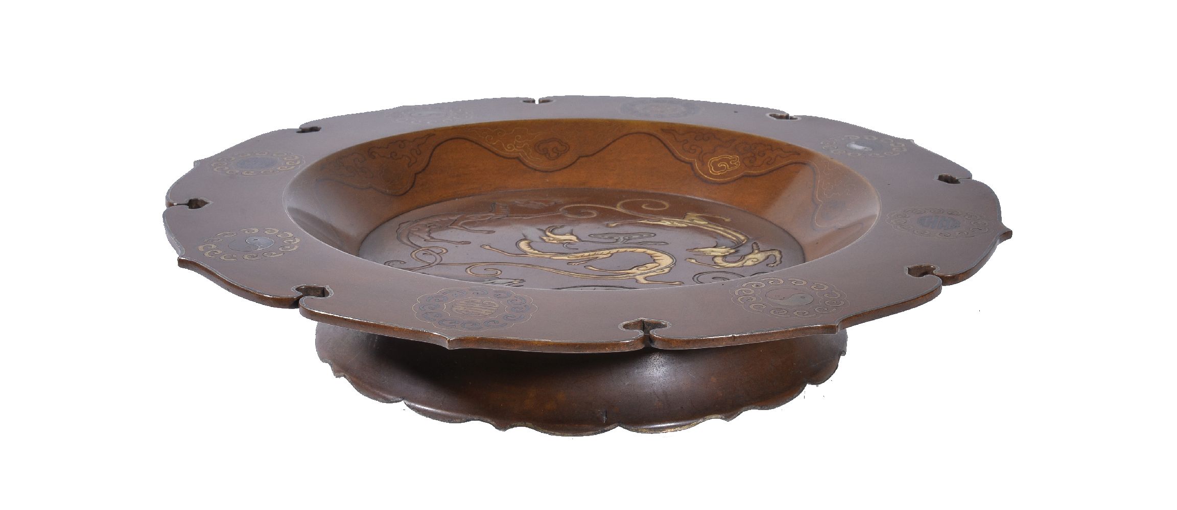 Yoshimori: A Japanese Bronze Dish - Image 4 of 4
