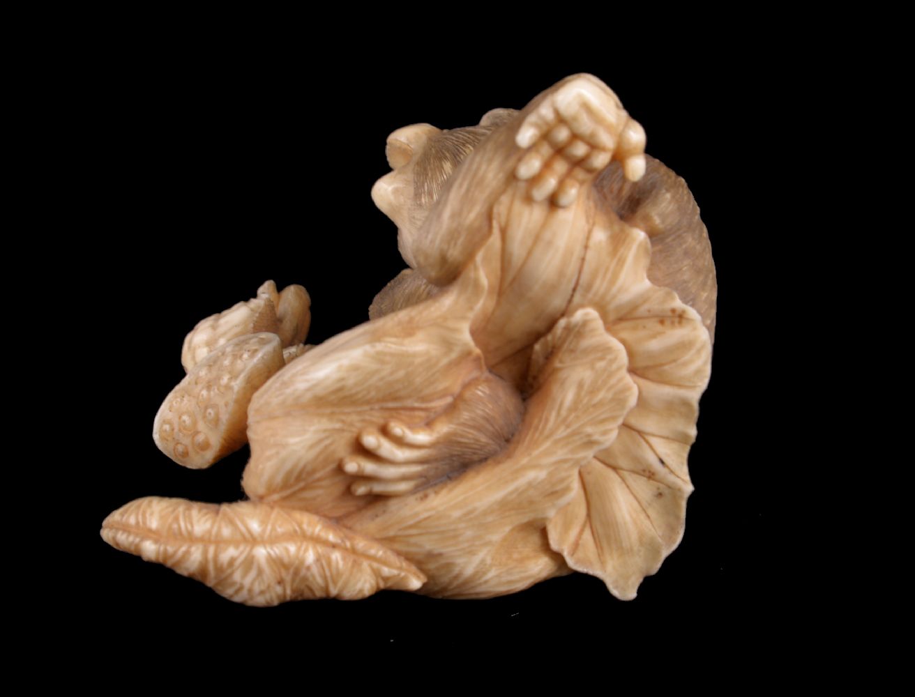 ϒ A Japanese Ivory Okimono - Image 4 of 4