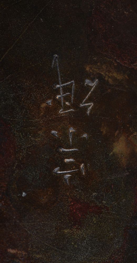 A Japanese Bronze Vase - Image 5 of 5