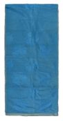 A Chinese uncut blue silk yardage for a robe