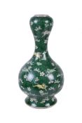 A Chinese 'Famille Verte' vase