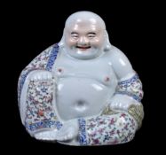 A Chinese 'Famille Rose' figure of Budai