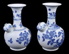 Two Chinese blue and white 'Shipwreck' Kendi