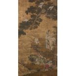 A large Chinese painting of ‘The Three Deities’