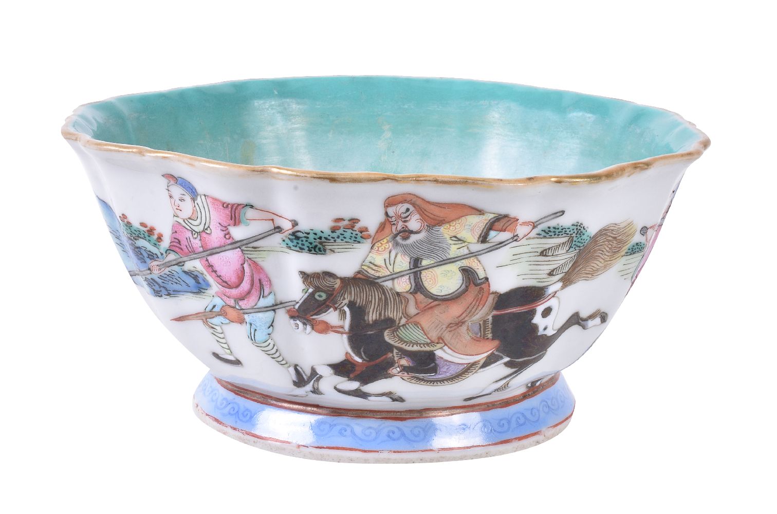 A Chinese 'Famille Rose' bowl - Image 2 of 7