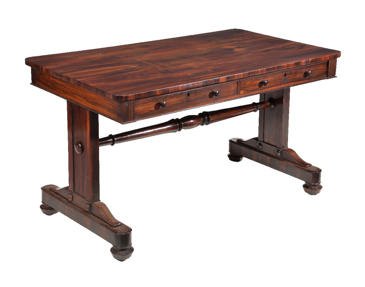 A George IV goncalo alves library table