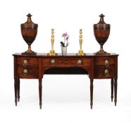 A Regency mahogany break front sideboard