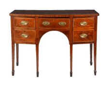 A George III mahogany sideboard