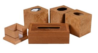 David Linley, Three ash tissue box covers