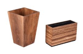 David Linley, a Zebra wood window box or planter