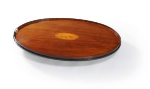 A George III mahogany tray
