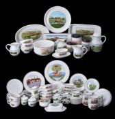 A modern Villeroy & Boch ‘Design Naif’ pattern part dinner and breakfast service